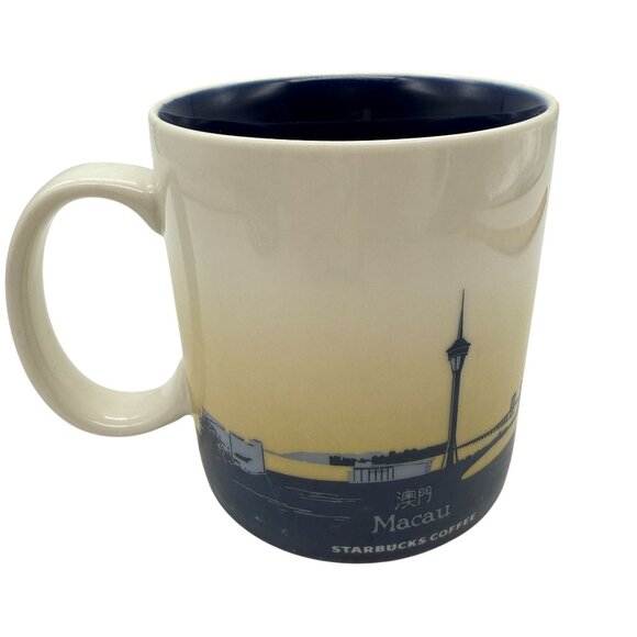 Starbucks 2010  Macau Global Icon Destinations Collector Series Ceramic Mug - Picture 2 of 8